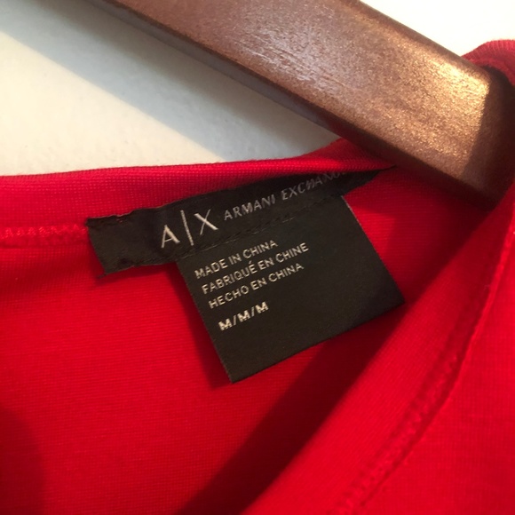 Armani Exchange hot red dress in size medium - Picture 2 of 4